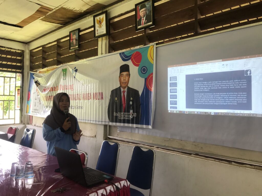 Mahasiswa KKN RDR-77 UIN Walisongo Semarang gelar Workshop Kewirausahaan