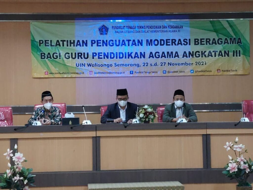 RMB UIN Walisongo Gelar Training Moderasi Beragama bagi Guru Agama