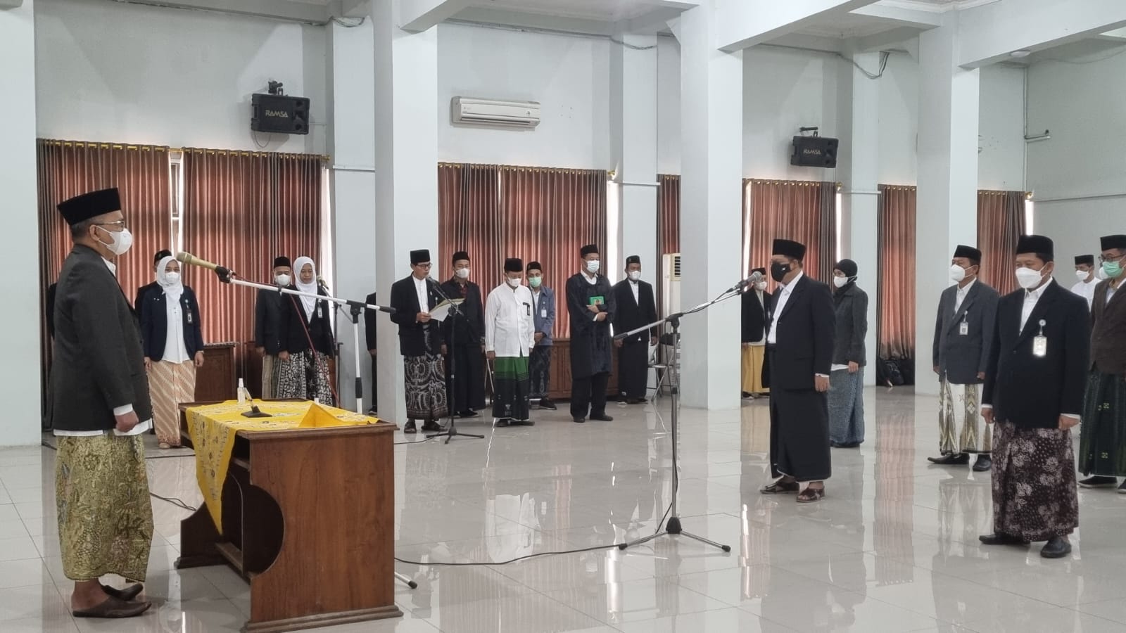 Lantik Dekan Baru, Rektor UIN Walisongo Tekankan Integritas Diri