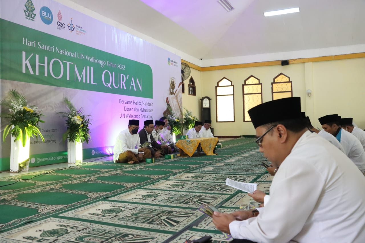 Gelar Khotmil Qur’an, Prof. Mukhsin : Hari Santri Momentum Refleksi Bagi Kita