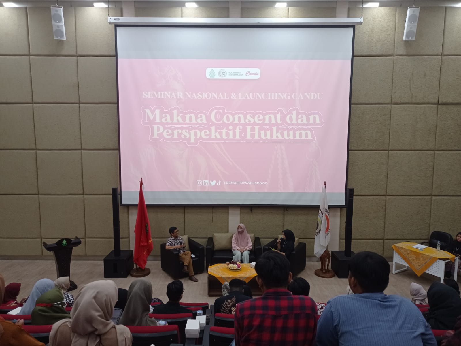 Dema FISIP UIN Walisongo Adakan Seminar Nasional & Launching Candu