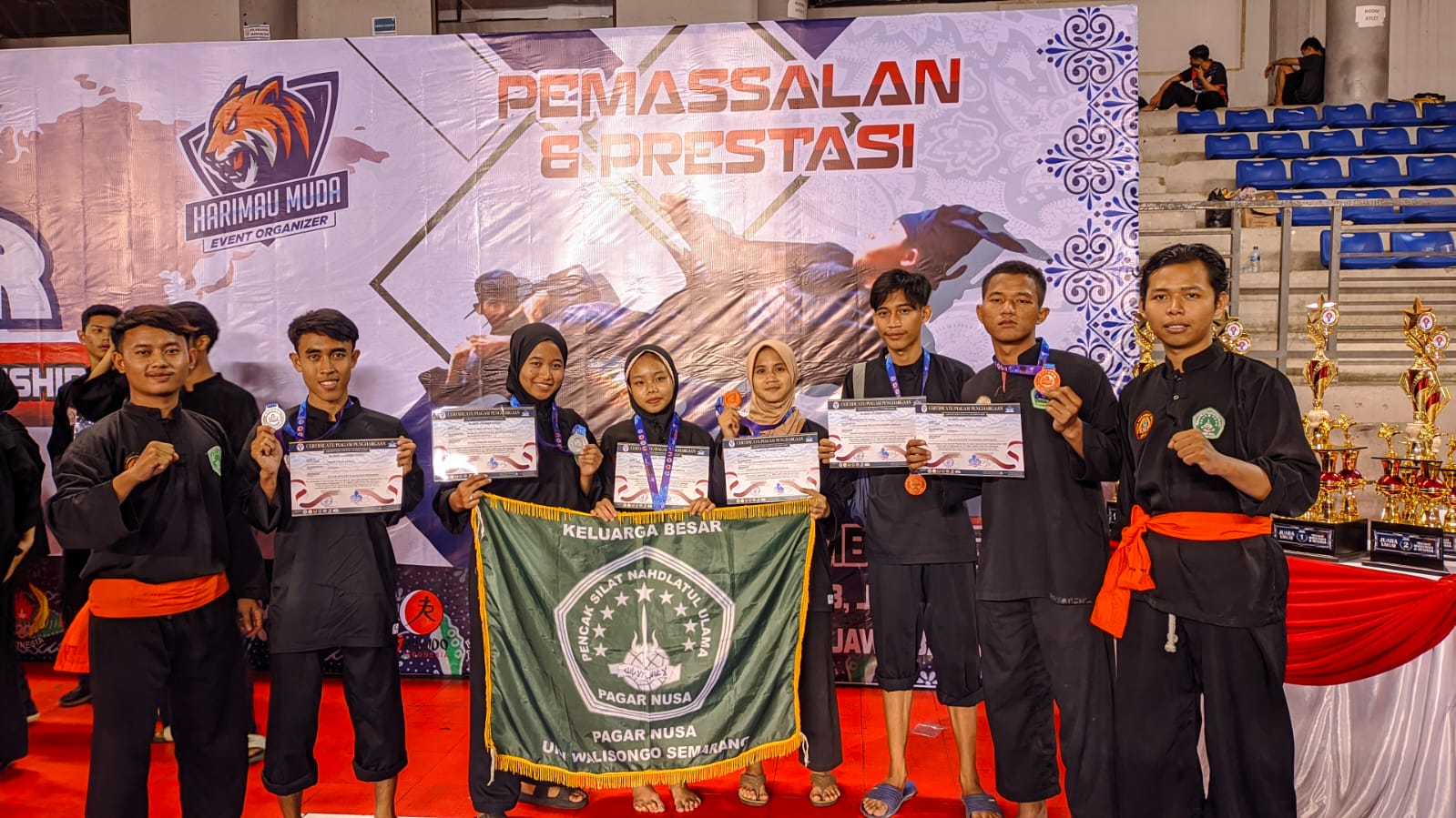 BP-UKM Pagar Nusa UIN Walisongo sabet medali International Championship