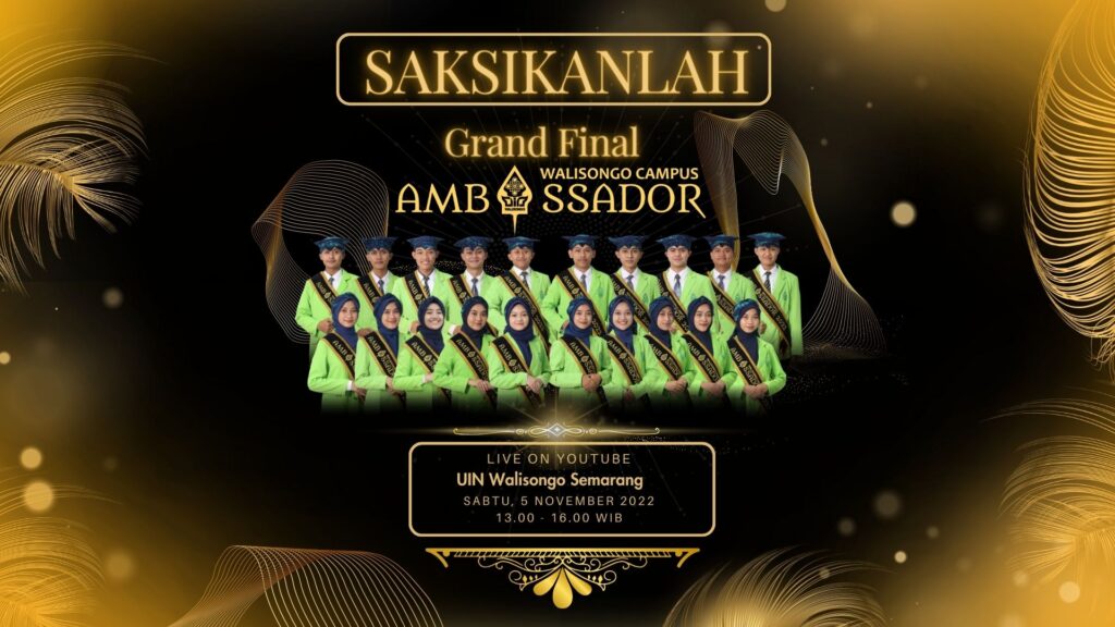 Besok! The Winner Walisongo Campus Ambassador (WCA) 2022 Diumumkan! Besok! The Winner Walisongo Campus Ambassador (WCA) 2022 Diumumkan!