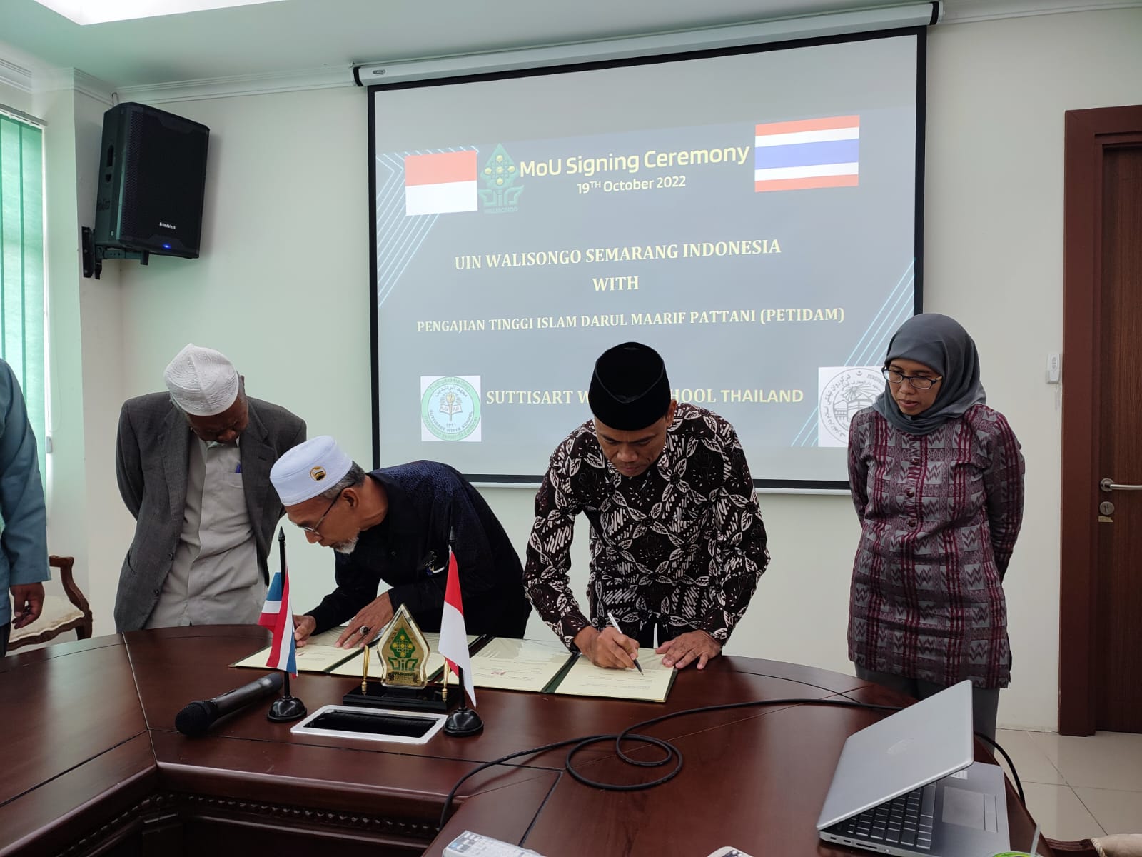 Perkuat Rekognisi Internasional, UIN Walisongo Tandatangani MoU dengan Dua Perguruan Tinggi Thailand