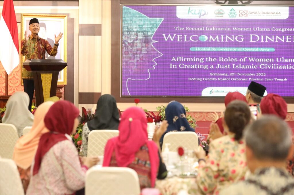 Ulama Perempuan 31 Negara Kumpul di Jateng, Ganjar; Idenya Kekinian, Hebat Sekali Ulama Perempuan 31 Negara Kumpul di Jateng, Ganjar; Idenya Kekinian, Hebat Sekali