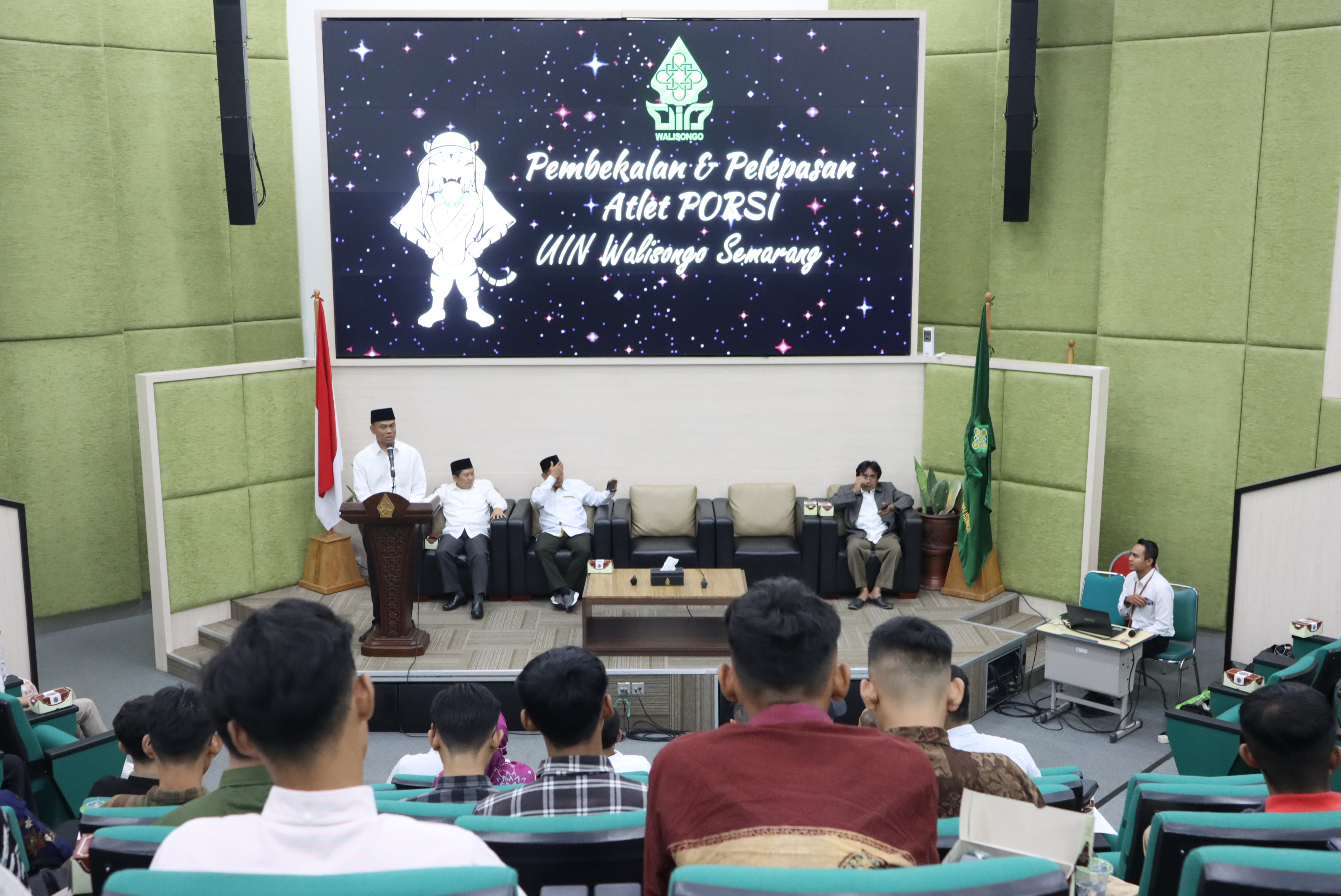 Kontingen UIN Walisongo untuk PORSI JAWARA 2023 Resmi Dilepas