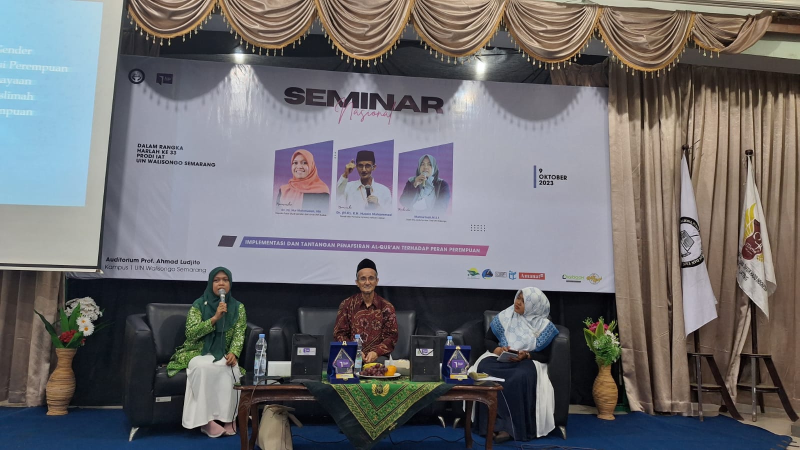 KUPI Corner bersama HMJ IAT adakan Seminar Nasional “Penafsiran Al-Qur’an terhadap Peran Perempuan”