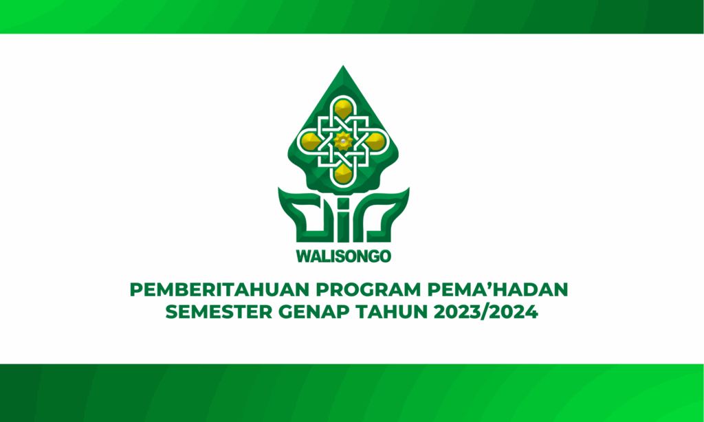 Pemberitahuan Program Pema’hadan Semester Genap Tahun 2023/2024 Pemberitahuan Program Pema’hadan Semester Genap Tahun 2023/2024