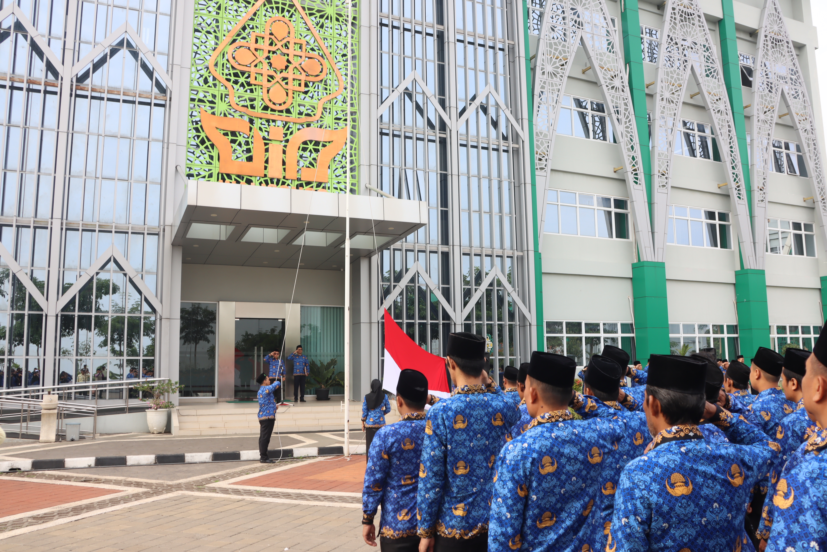 Peringati Hari Korpri, Seluruh ASN di Lingkungan UIN Walisongo ikuti Upacara