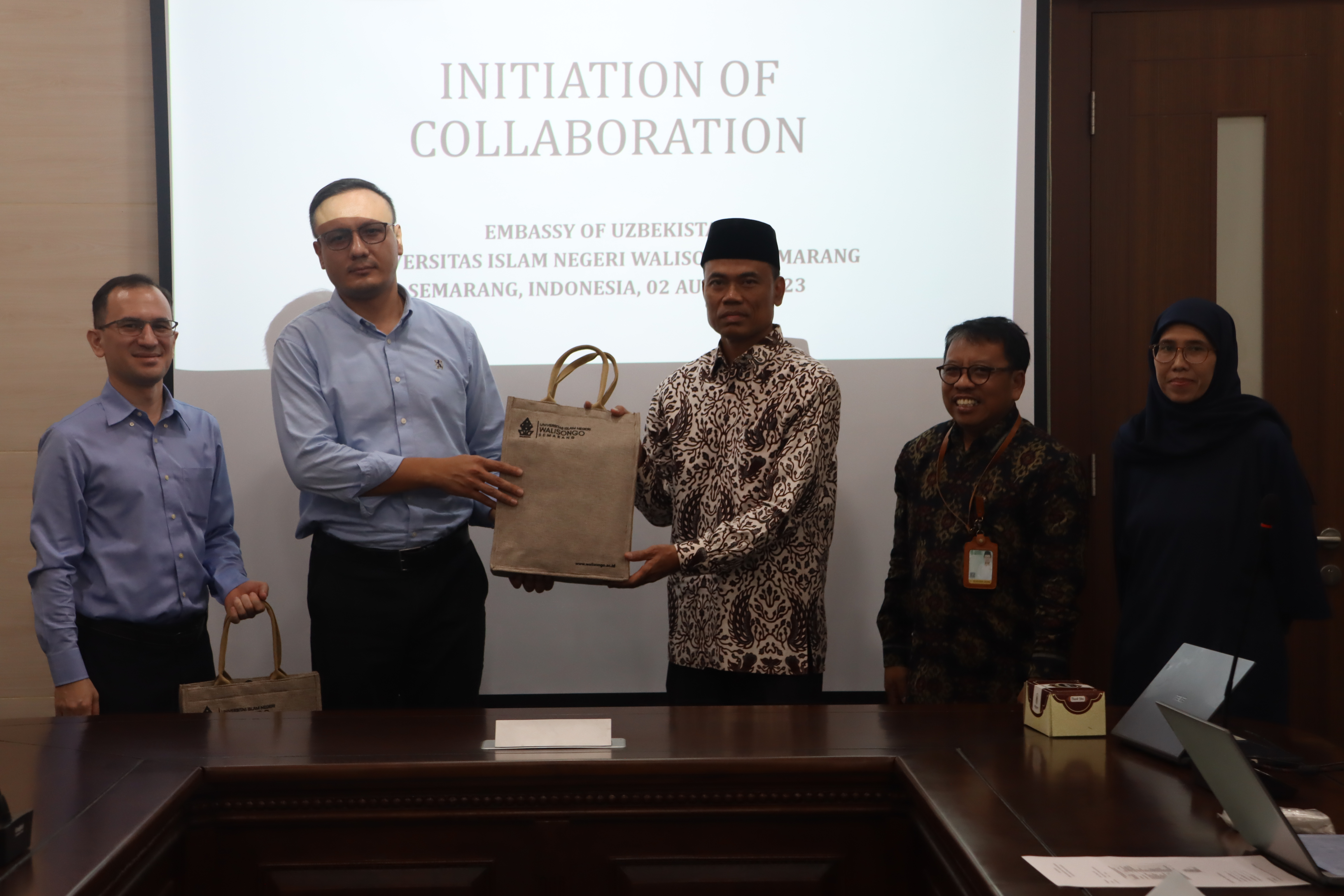 Tingkatkan Kolaborasi Internasional, UIN Walisongo selenggarakan Initiation Of Collaboration dengan The Embassy of the Republic of Uzbekistan