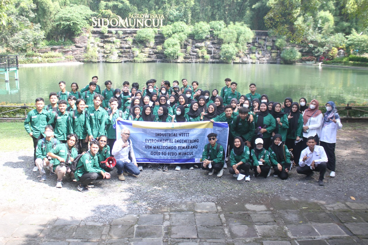 Mahasiswa Teknik Lingkungan UIN Walisongo Lakukan Studi Lapangan di PT Sido Muncul