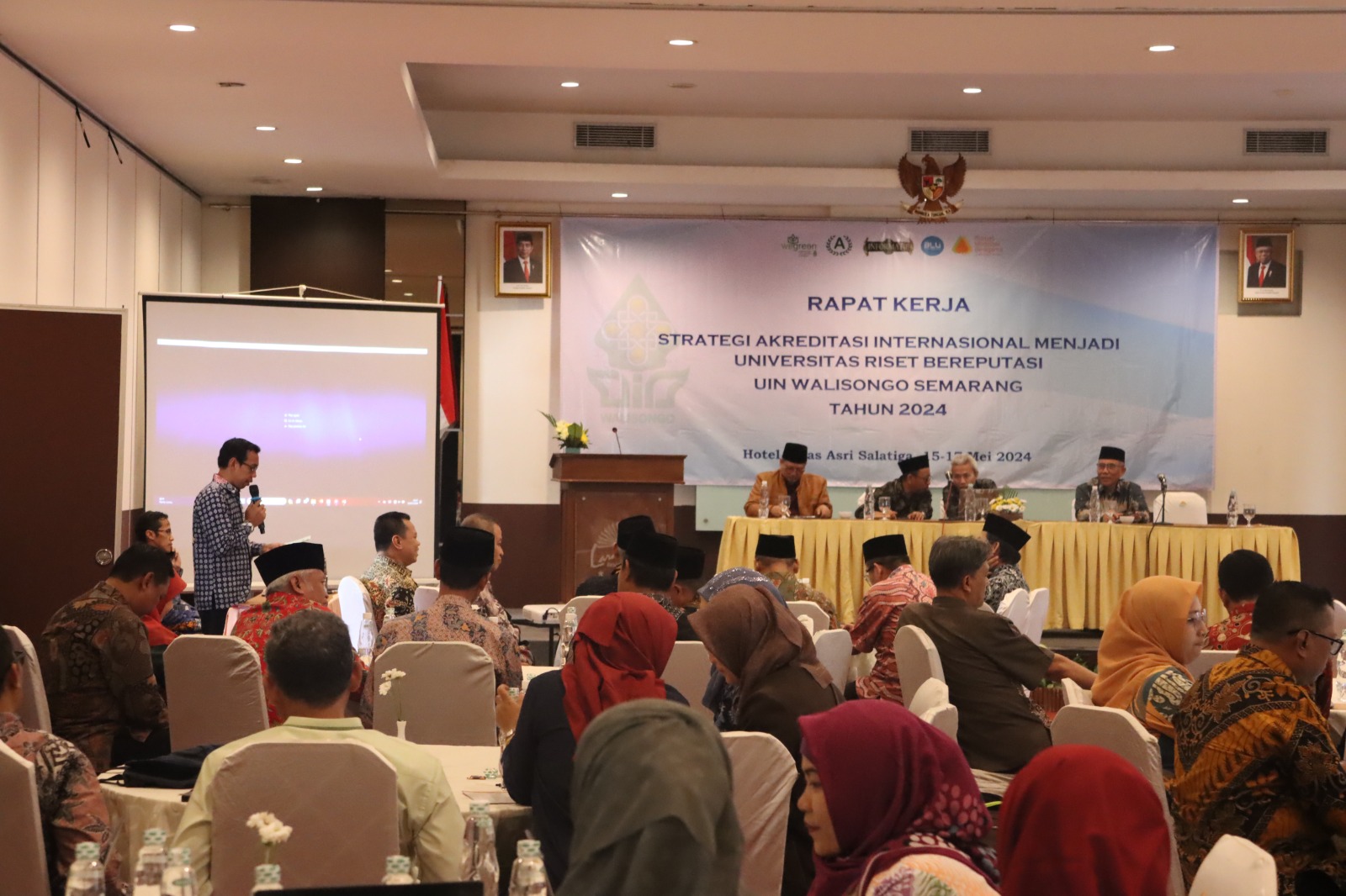 Songsong Universitas Riset Bereputasi, UIN Walisongo Gelar Rapat Kerja 2024