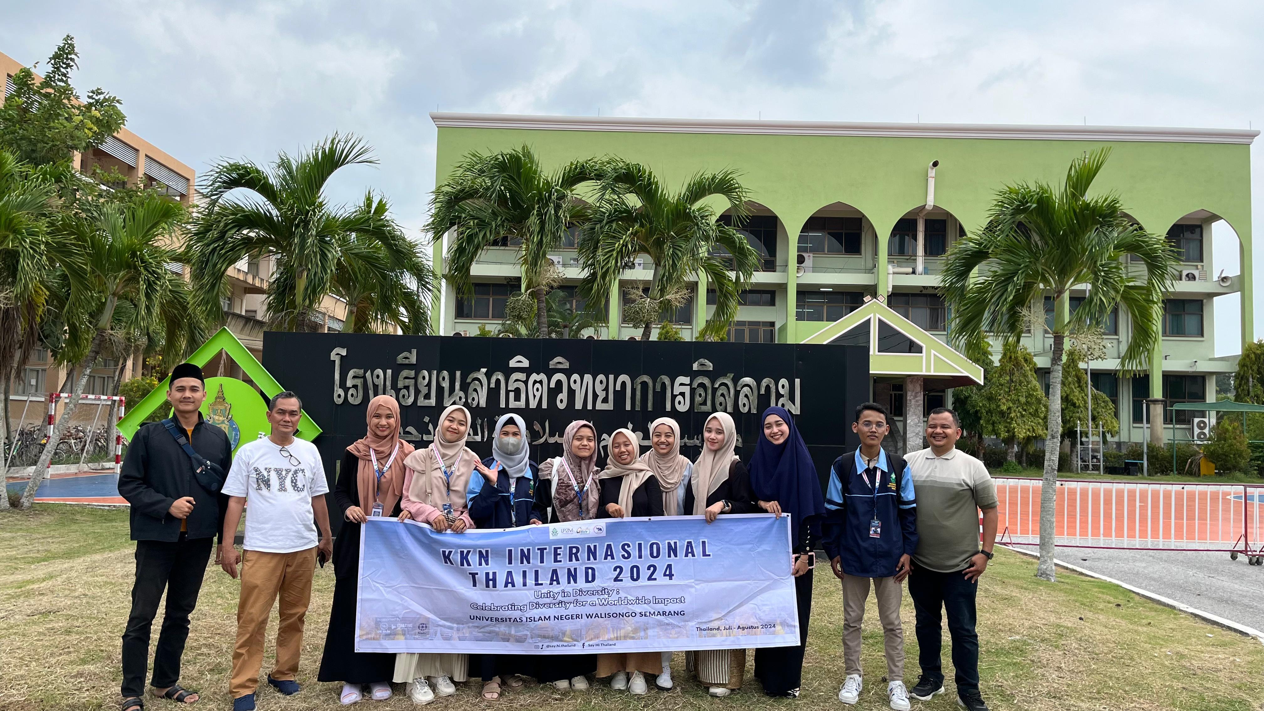 Pelajari sistem pendidikan di Thailand, tim KKN Internasional UIN Walisongo sambangi Universitas Prince of Songkhla