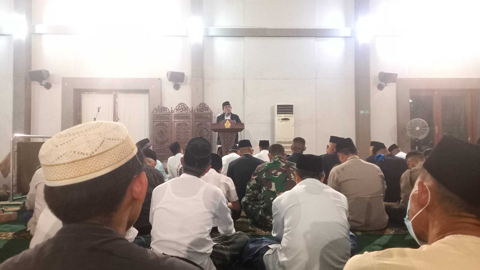 Badan Amalan Islam Jawa Tengah Tarawih Keliling di UIN Walisongo Semarang, K.H.Syaifudin : Pentingnya Amanah dan Kejujuran