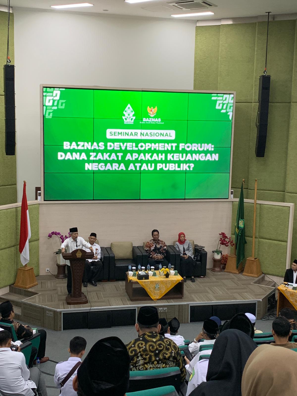 Serius Cermati Isu Pengelolaan Zakat, UIN Walisongo bersama Baznas RI Gelar Baznas Development Forum.