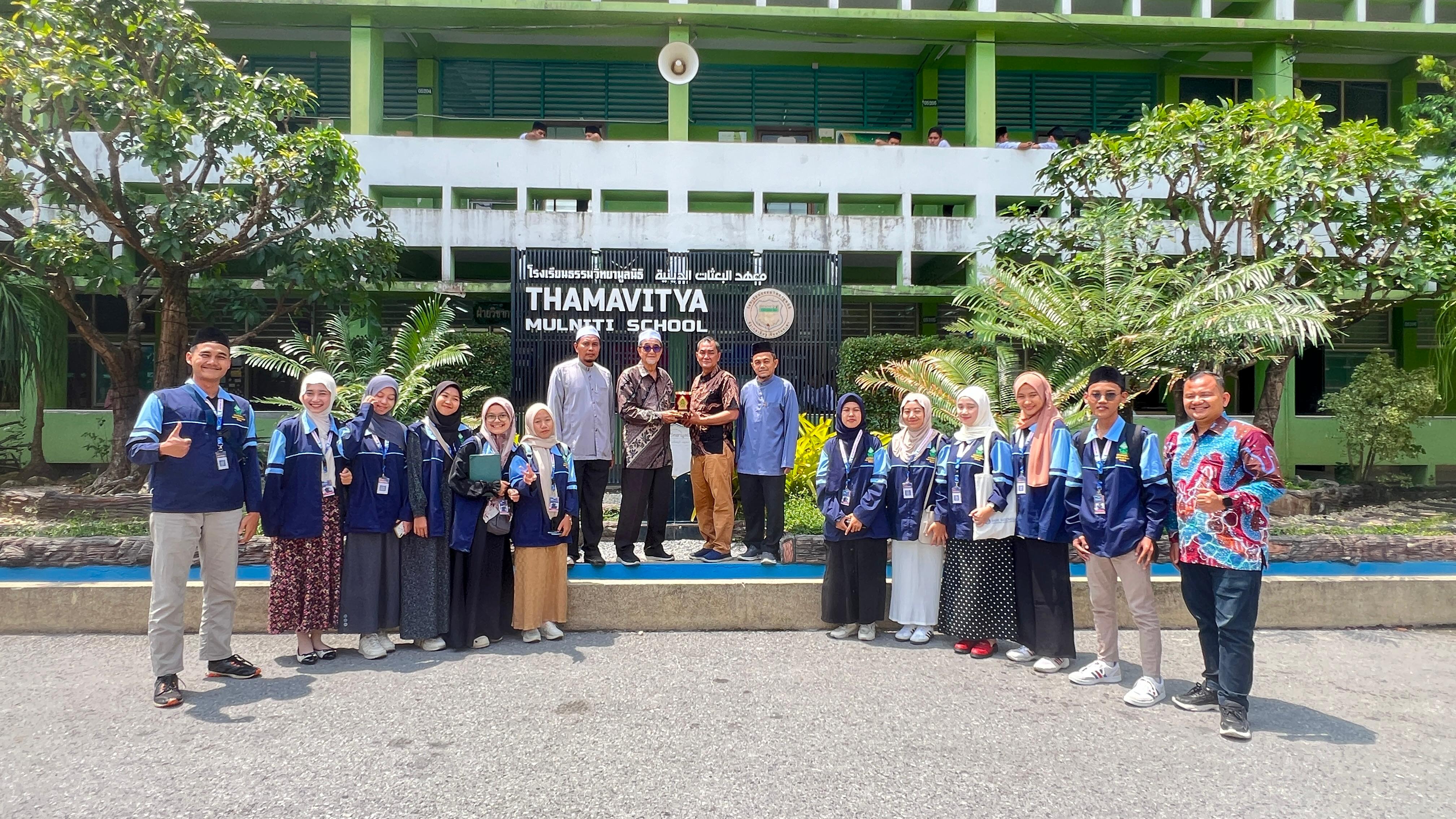 Kolaborasi dengan Thamavitya Mulniti School, UIN Walisongo Semarang Gelar KKN Internasional Tahun 2024 di Yala, Thailand