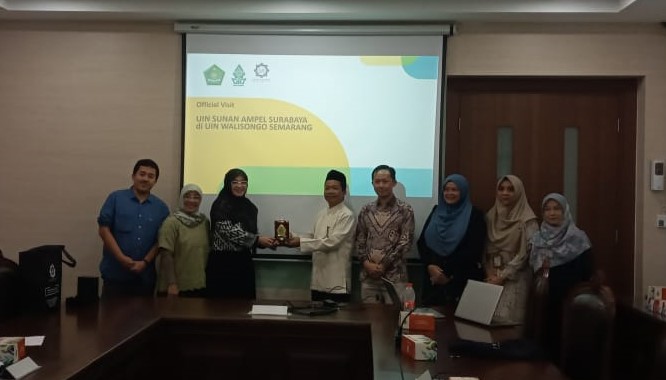 International Office UIN Walisongo Terima Benchmarking UIN Sunan Ampel Surabaya