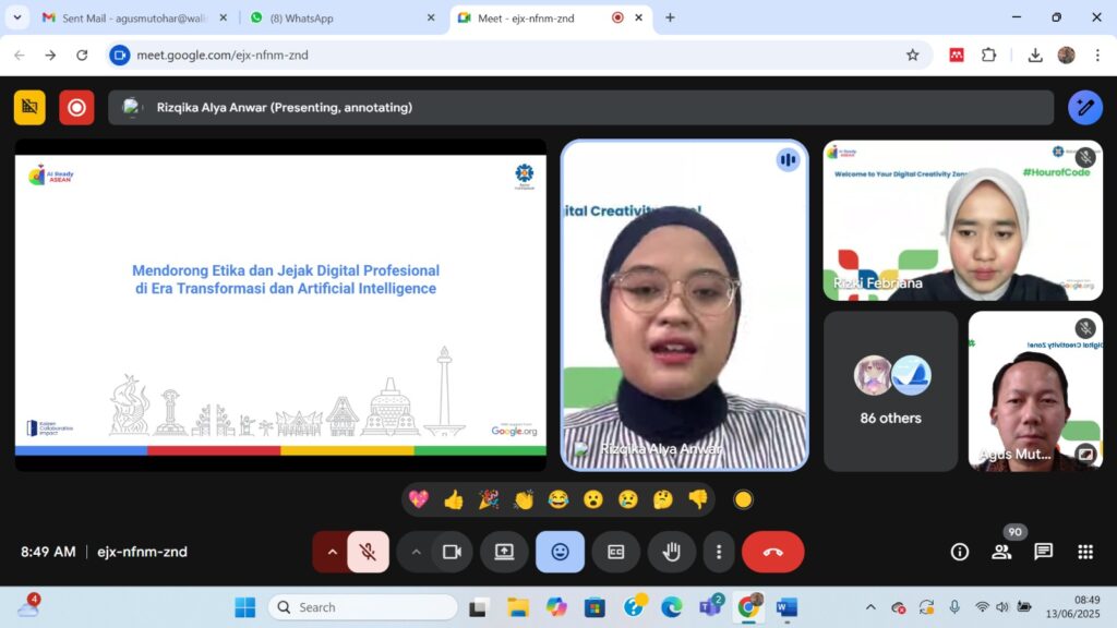 Google.org dan ASEAN Foundation Bekali Mahasiswa UIN Walisongo Etika di Era Artificial Intelligence