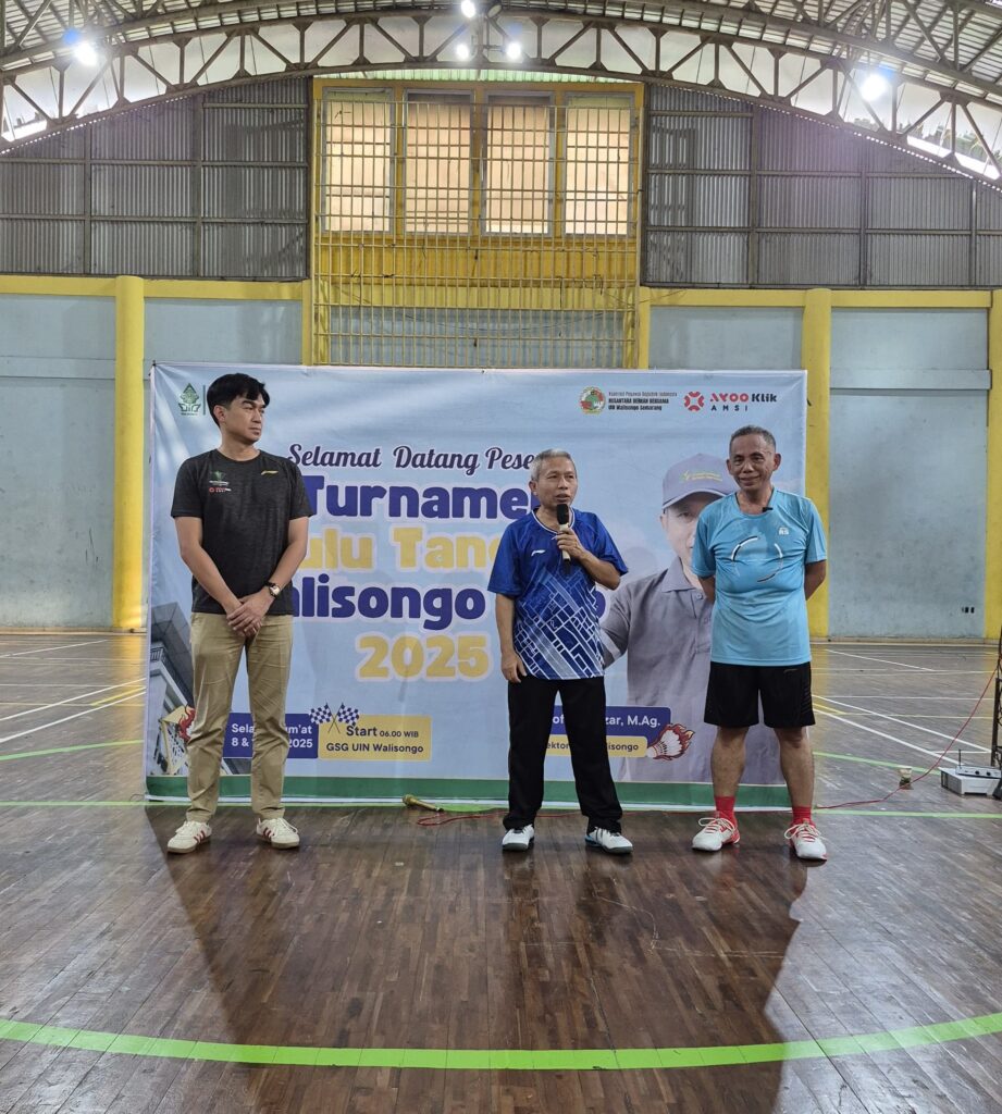 Turnamen Badminton “Walisongo CUP 2025” Resmi Dibuka, Teguhkan Sportivitas dan Persaudaraan Antar Sivitas Akademika