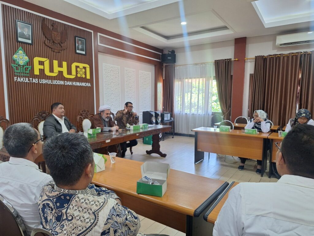 Implementasi MoU, FUHum Mengadakan Diskusi Ilmiah dengan ICC tentang Filsafat dan Teknologi