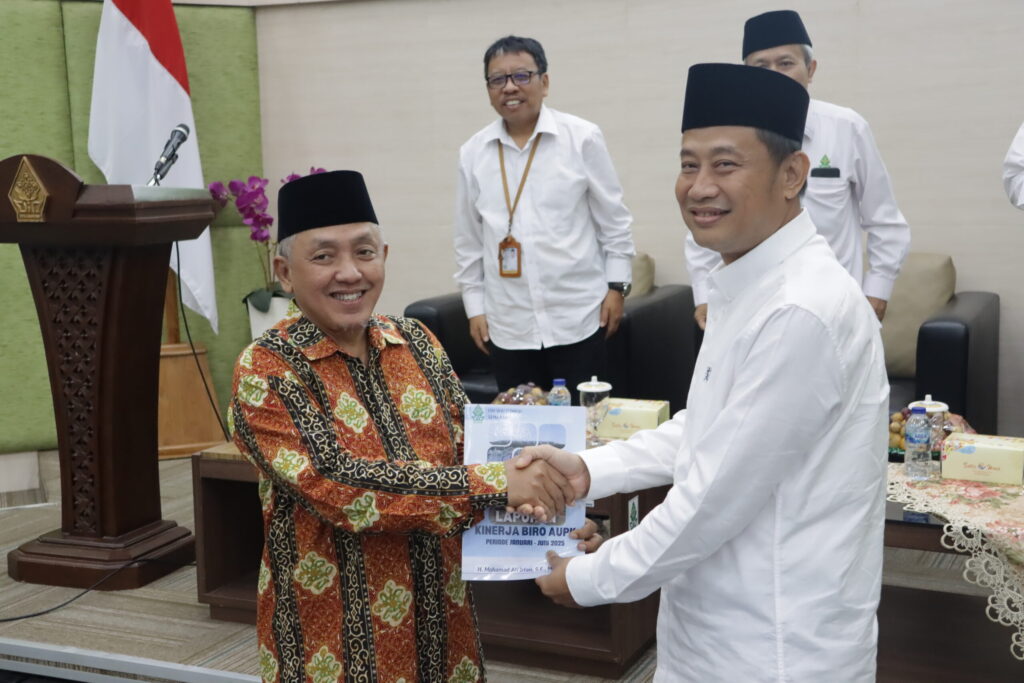 Sertijab Biro AUPK UIN Walisongo, Akhmad Fauzin Siap Lanjutkan Program Kerja