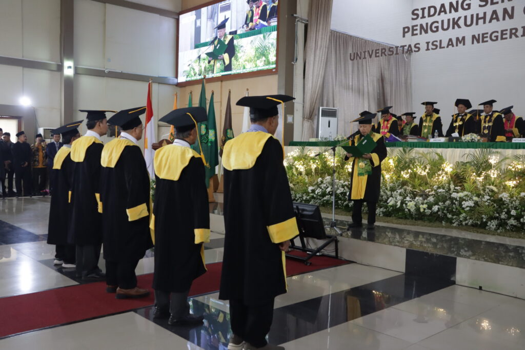 Pengukuhan 5 Guru Besar UIN Walisongo: Dari Evaluasi Pendidikan Islam hingga Tafsir Kontekstual
