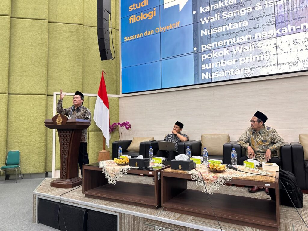 Diskusi Ilmiah Studi Filologi dalam Kajian Naskah-Naskah Walisongo