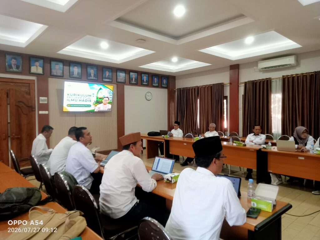 Persiapan Menuju Akreditasi, Prodi Ilmu Hadis Selenggarakan FGD Evaluasi Kurikulum Persiapan Menuju Akreditasi, Prodi Ilmu Hadis Selenggarakan FGD Evaluasi Kurikulum