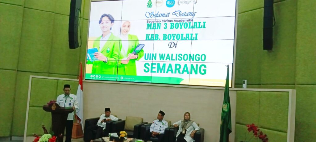 UIN Walisongo Terima Kunjungan MAN 3 Boyolali, Dorong Siswa Persiapkan Pendidikan Tinggi Sejak Dini