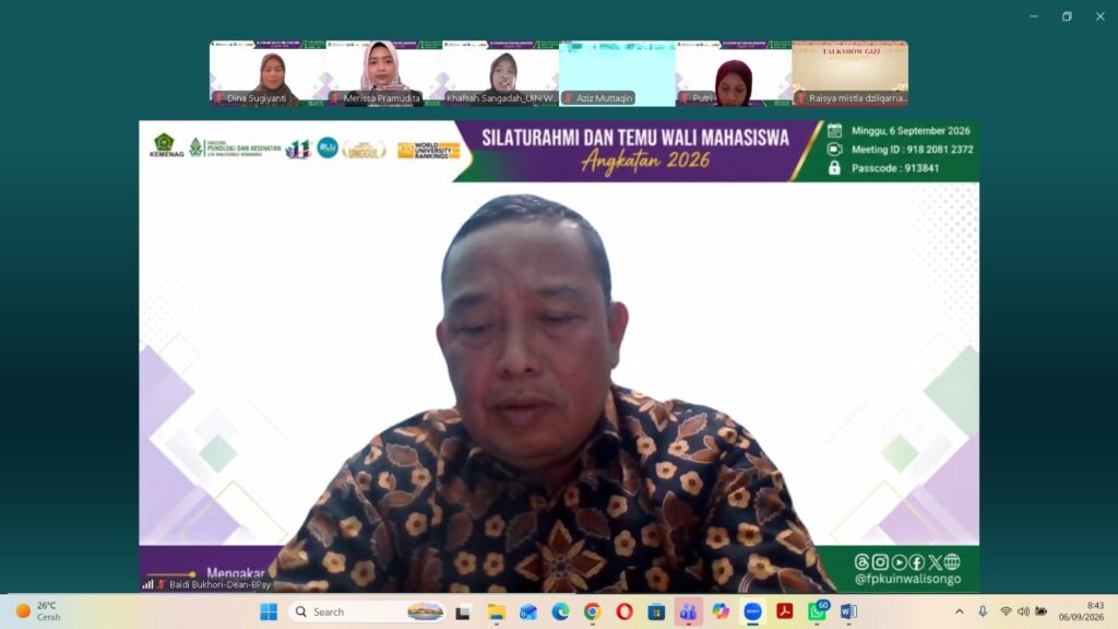 Temu Wali Mahasiswa Angkatan 2026, FPK UIN Walisongo Perkuat Kolaborasi Pendidikan