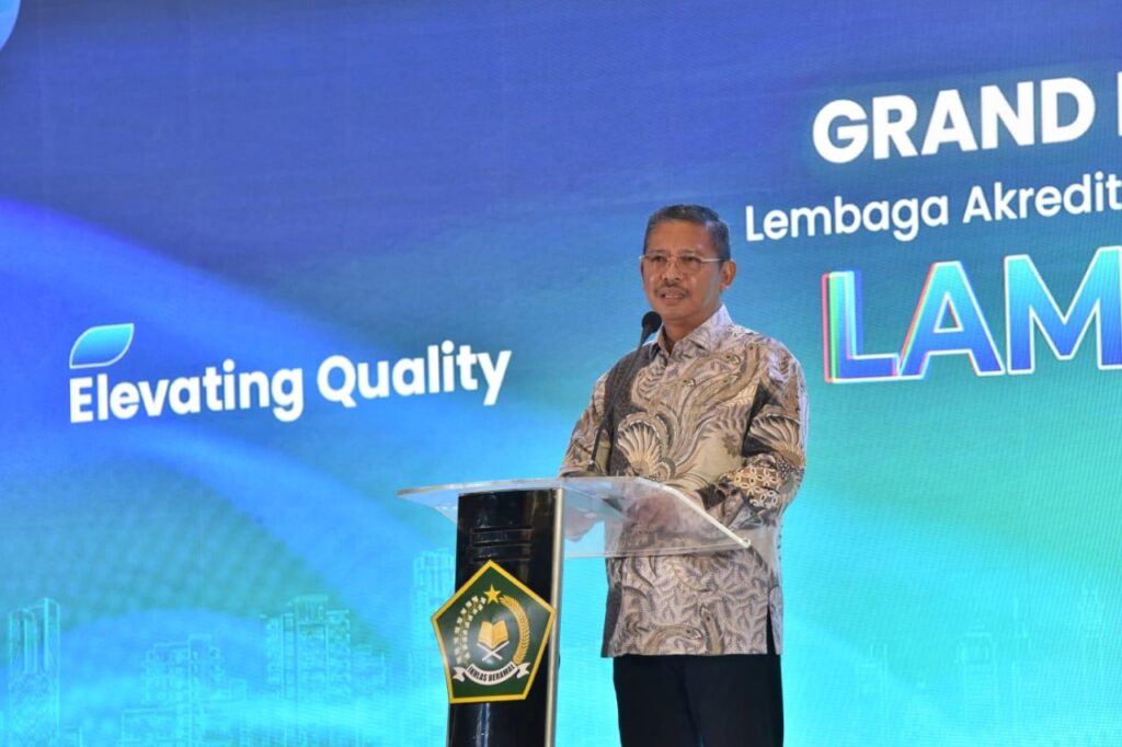 Grand Launching LAMGAMA, Kemenag Dorong Penguatan Mutu Program Studi Rumpun Ilmu Agama Grand Launching LAMGAMA, Kemenag Dorong Penguatan Mutu Program Studi Rumpun Ilmu Agama