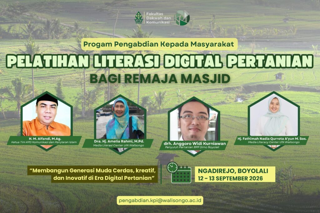 KPI UIN Walisongo Dorong Remaja Masjid Desa Sumber Melek Digital dan Inovasi Pertanian Modern