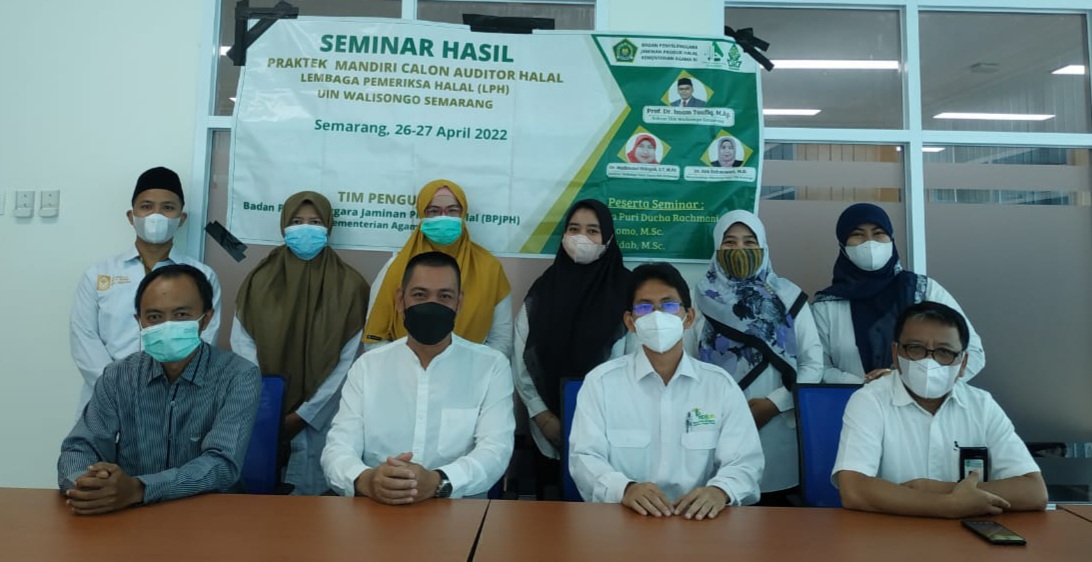 Walisongo Halal Center  Kirimkan Peserta Ujian Praktik Mandiri Calon Auditor Halal LPH 