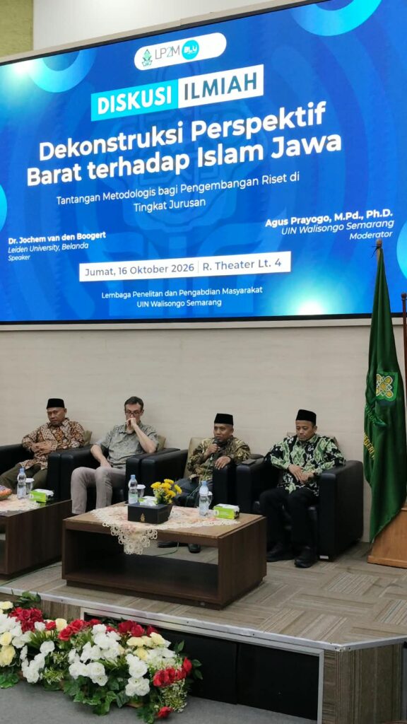 Dekonstruksi Perspektif Barat terhadap Islam Jawa: UIN Walisongo Hadirkan Pakar Leiden Institute for Area Studies