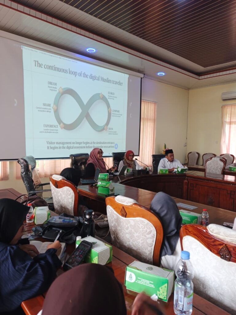 196 Juta Perjalanan Wisatawan Muslim, Pakar UiTM Malaysia Bahas Tren Wisata Halal di Manajemen Dakwah FDK UIN Walisongo