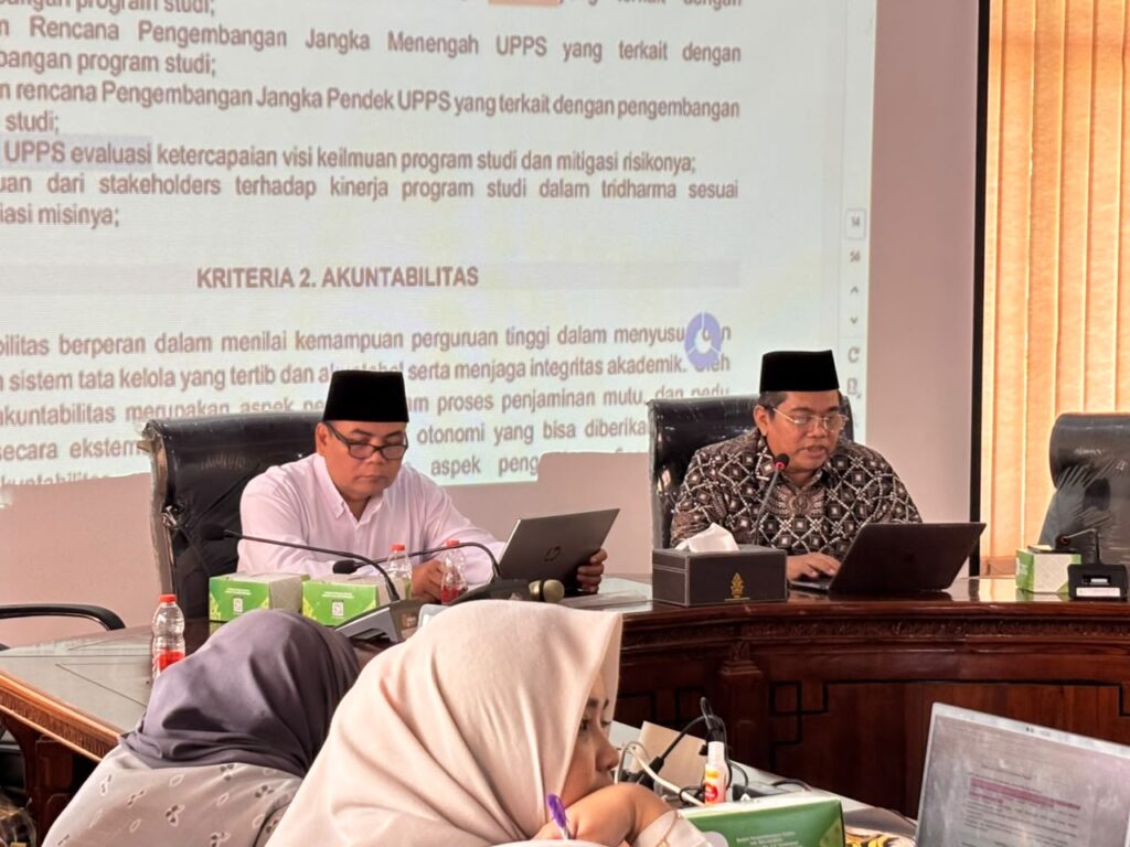 Workshop Akreditasi S2 KPI FDK UIN Walisongo Dorong Tim Solid dan Budaya Mutu Berkelanjutan Workshop Akreditasi S2 KPI FDK UIN Walisongo Dorong Tim Solid dan Budaya Mutu Berkelanjutan