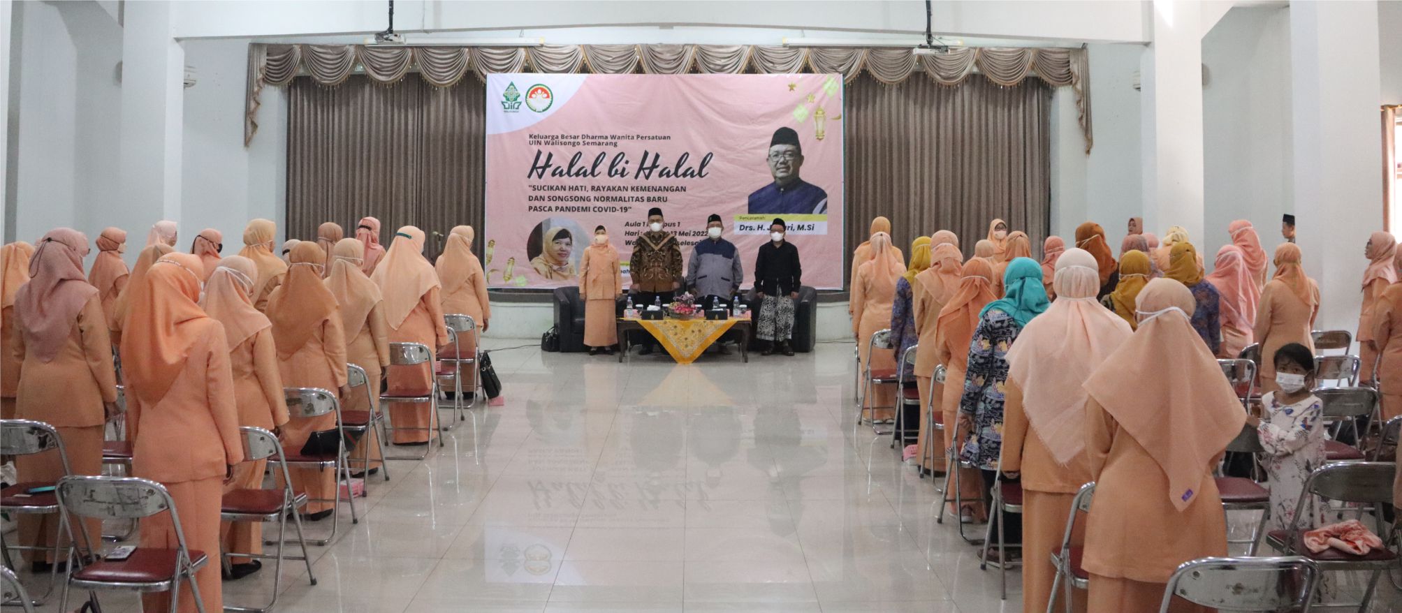 Eratkan Kekeluargaan, Keluarga Besar DWP UIN Walisongo Gelar Halal Bi Halal